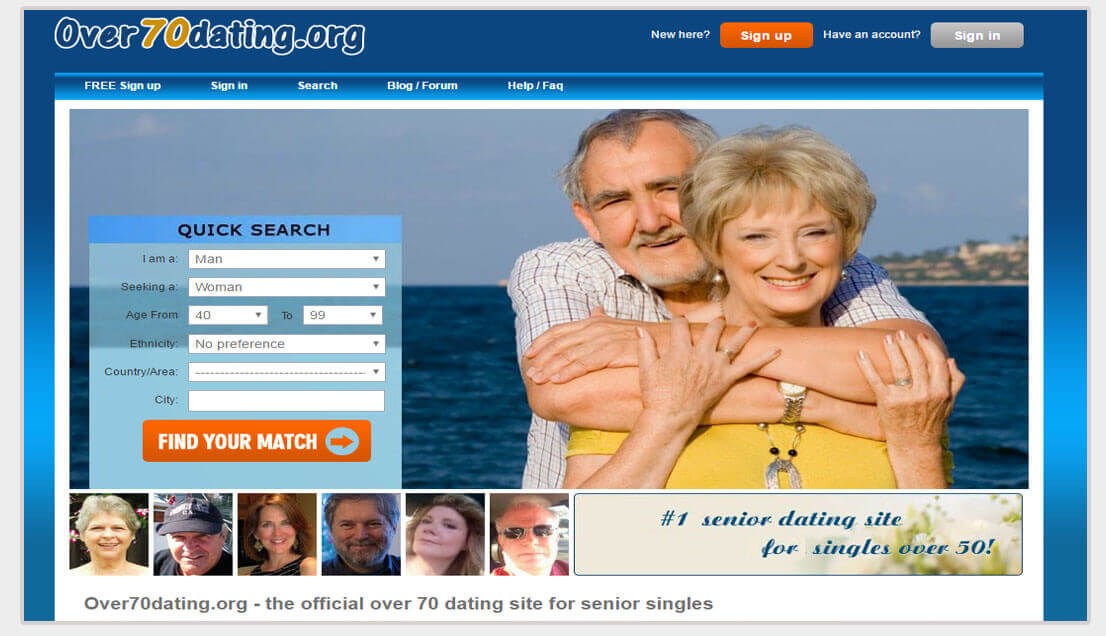 best rated safe seniors over 60 dating site